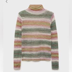 Mango Multicolor Knit Sweater